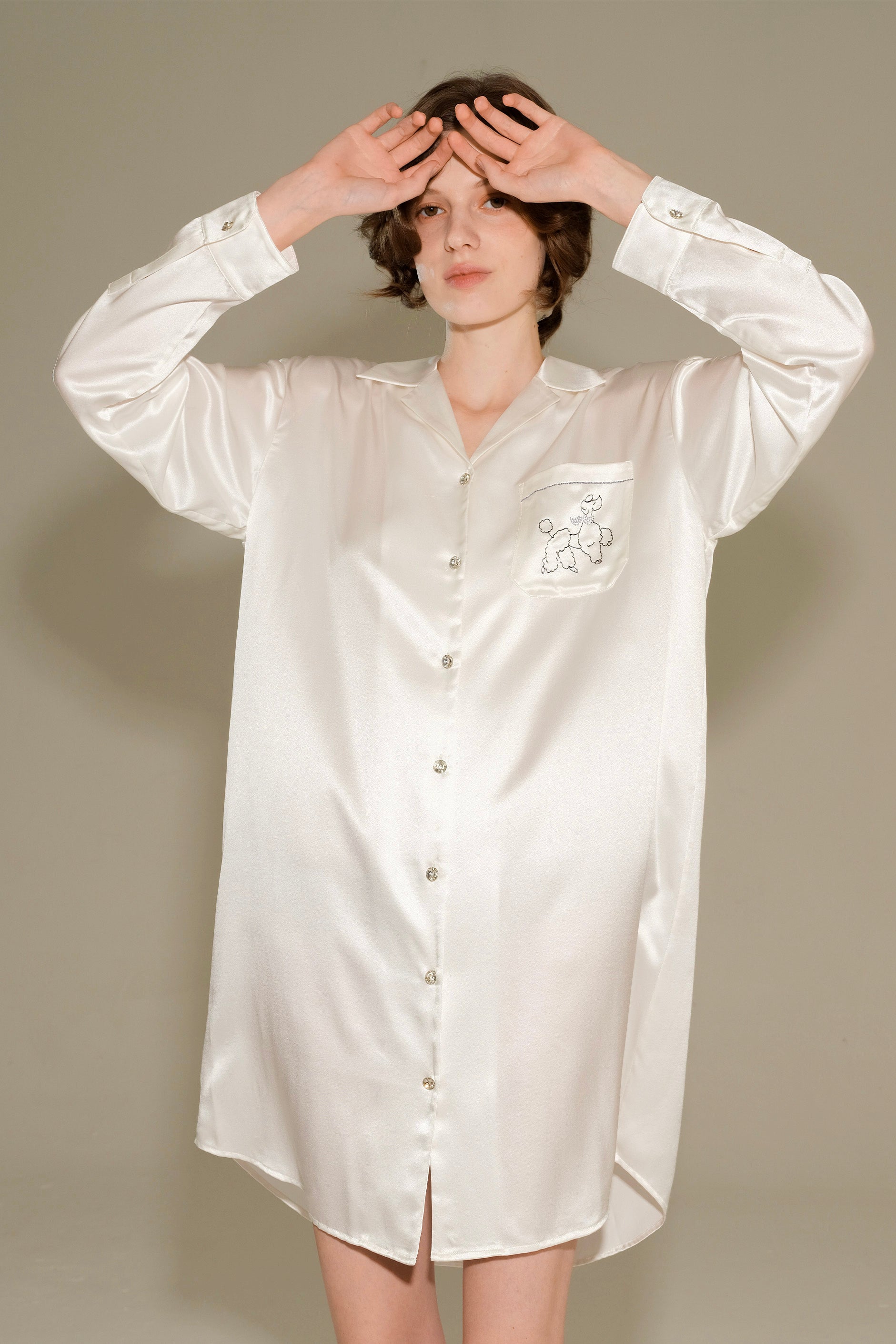 Puppy Pal Knit Empire Dress