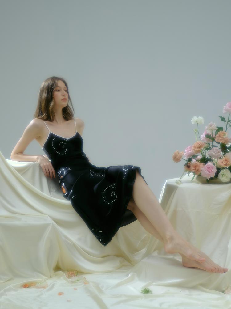 NJP Blogs-The elegance of the Long Silk Dress-Not Just Pajama