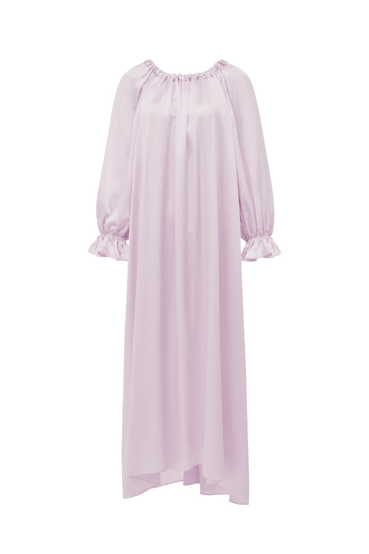 Tuscan Sun Glow V-Back Silk Gown - Corn Yellow