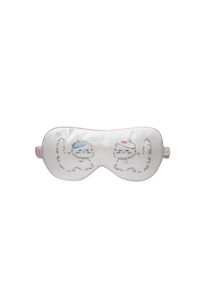 Kiki Cat 22 Momme Silk Sleep Mask
