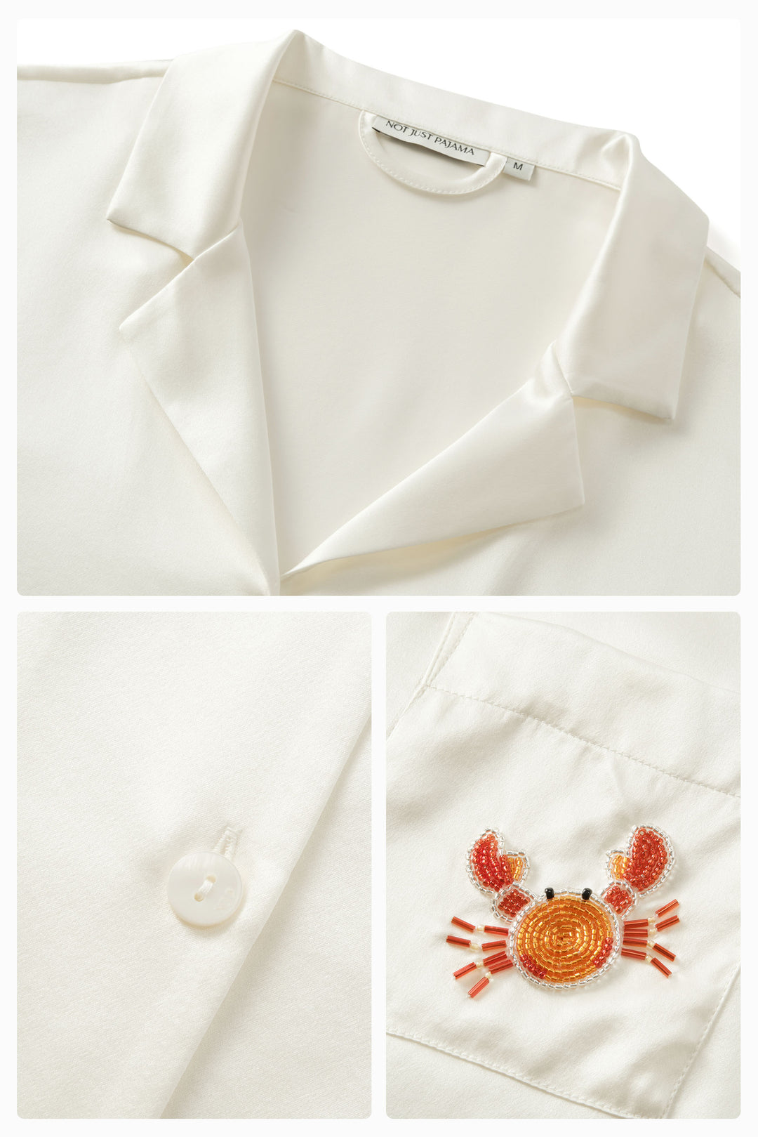 PAJA Beaded Summer Escapes Blouse - White