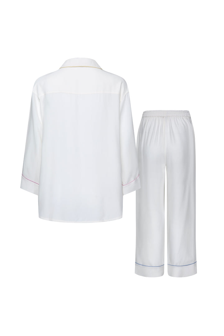 Gloss of Water | HydraSilk 22mm Luxe Hydration Long Pajamas Set