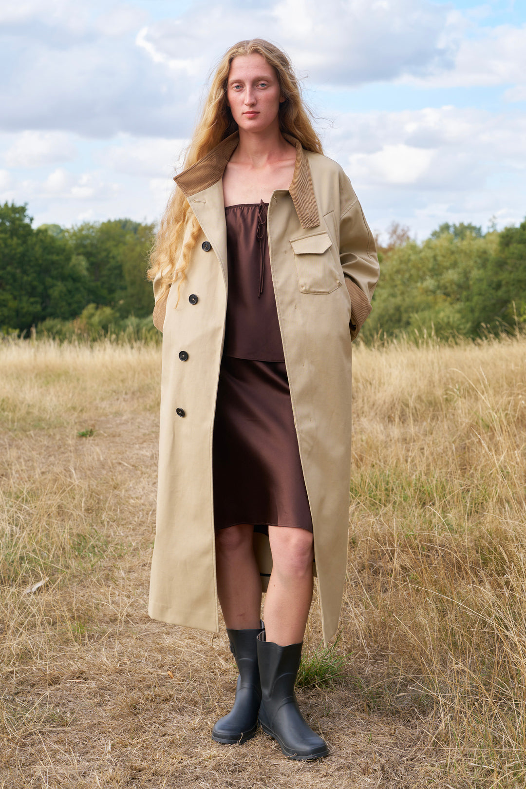 PAJA Farm Edit Amelia Four-Season Heavyweight Trench Coat - Unisex