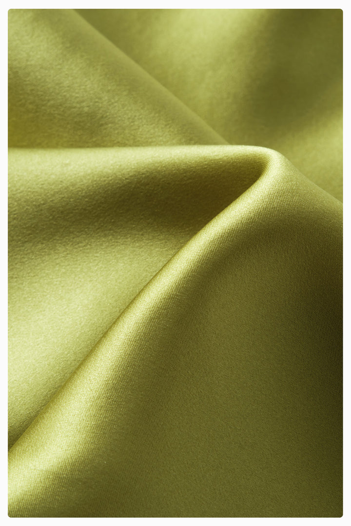 PAJA Beaded Summer Escapes Silk Midi Skirt - Green