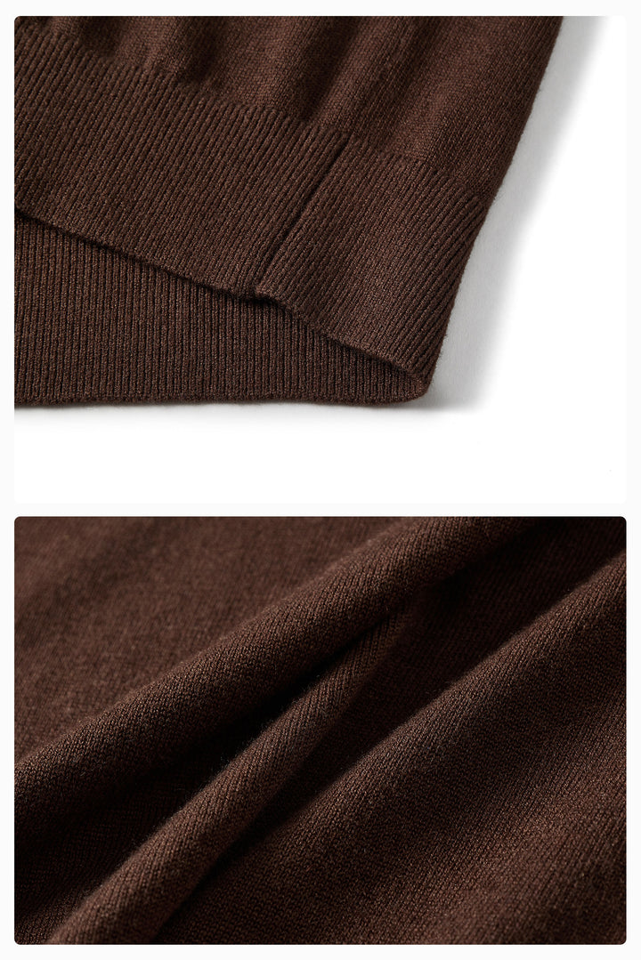 BUBU Collection Cashmere-Silk Blends Long Sleeve Unisex Knitwear