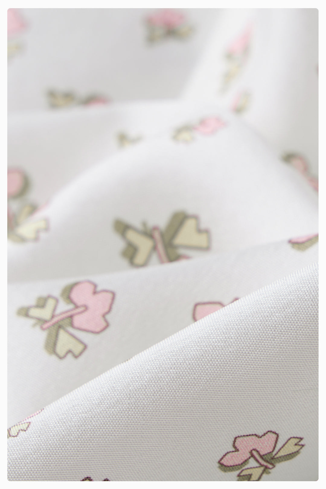 PAJA Farm Edit Dupion Silk Floral Print Shirt - White