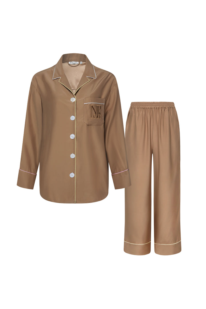 Gloss of Water | HydraSilk 22mm Luxe Hydration Long Pajamas Set