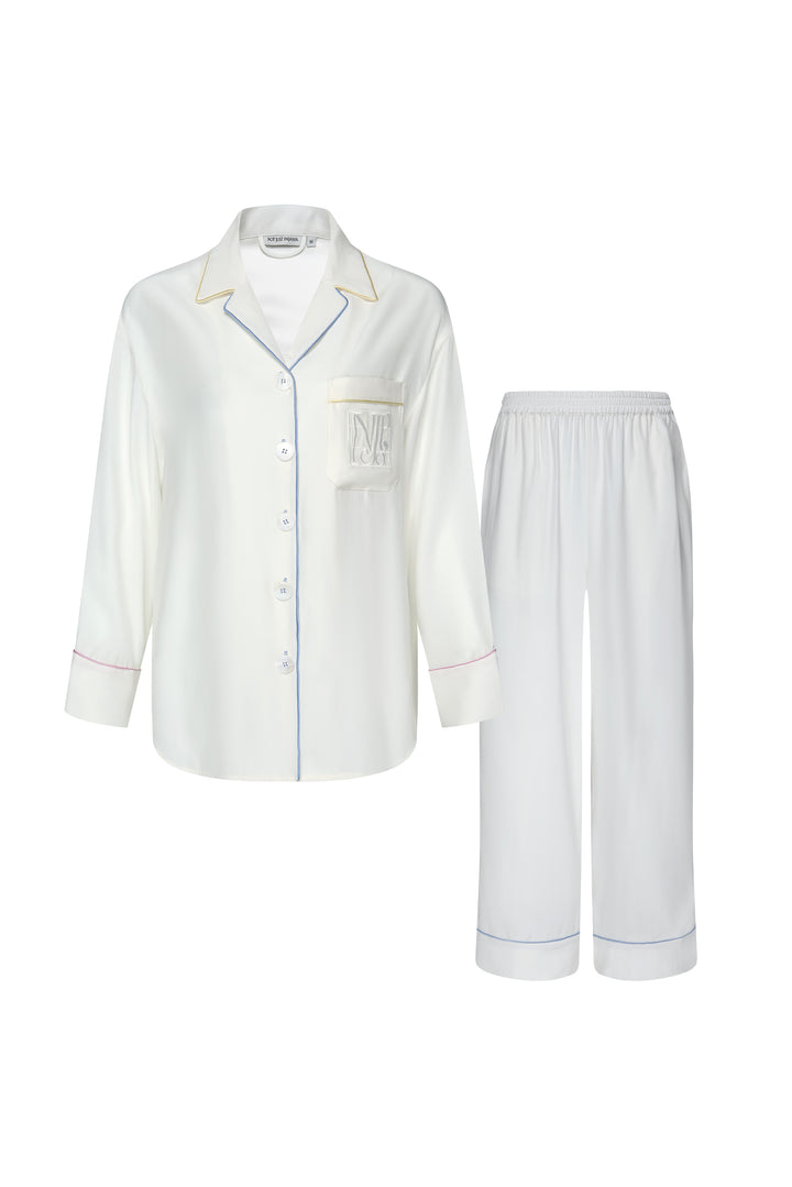 Gloss of Water | HydraSilk 22mm Luxe Hydration Long Pajamas Set