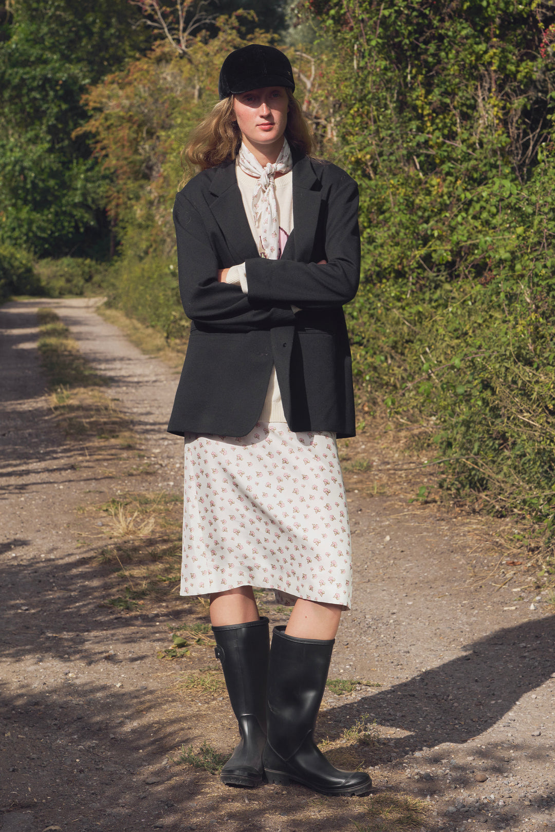 PAJA Farm Edit Classic Wool Blazer - Black