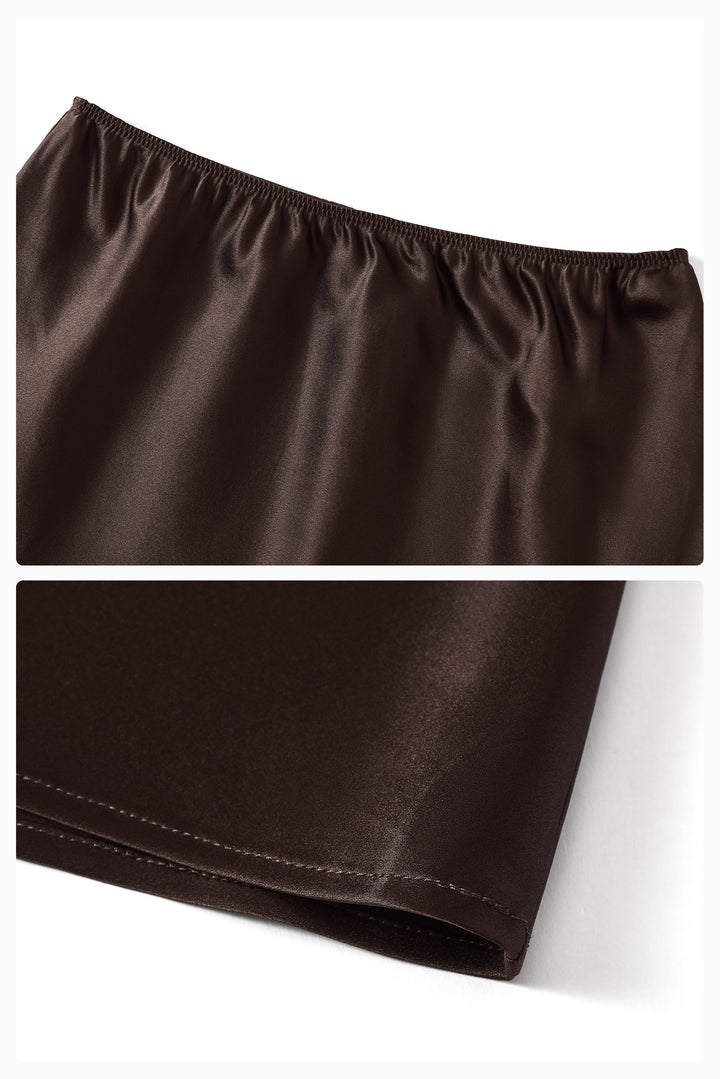 PAJA & NJP Farm Edit Silk Bias-Cut Sling Top & Skirt Set