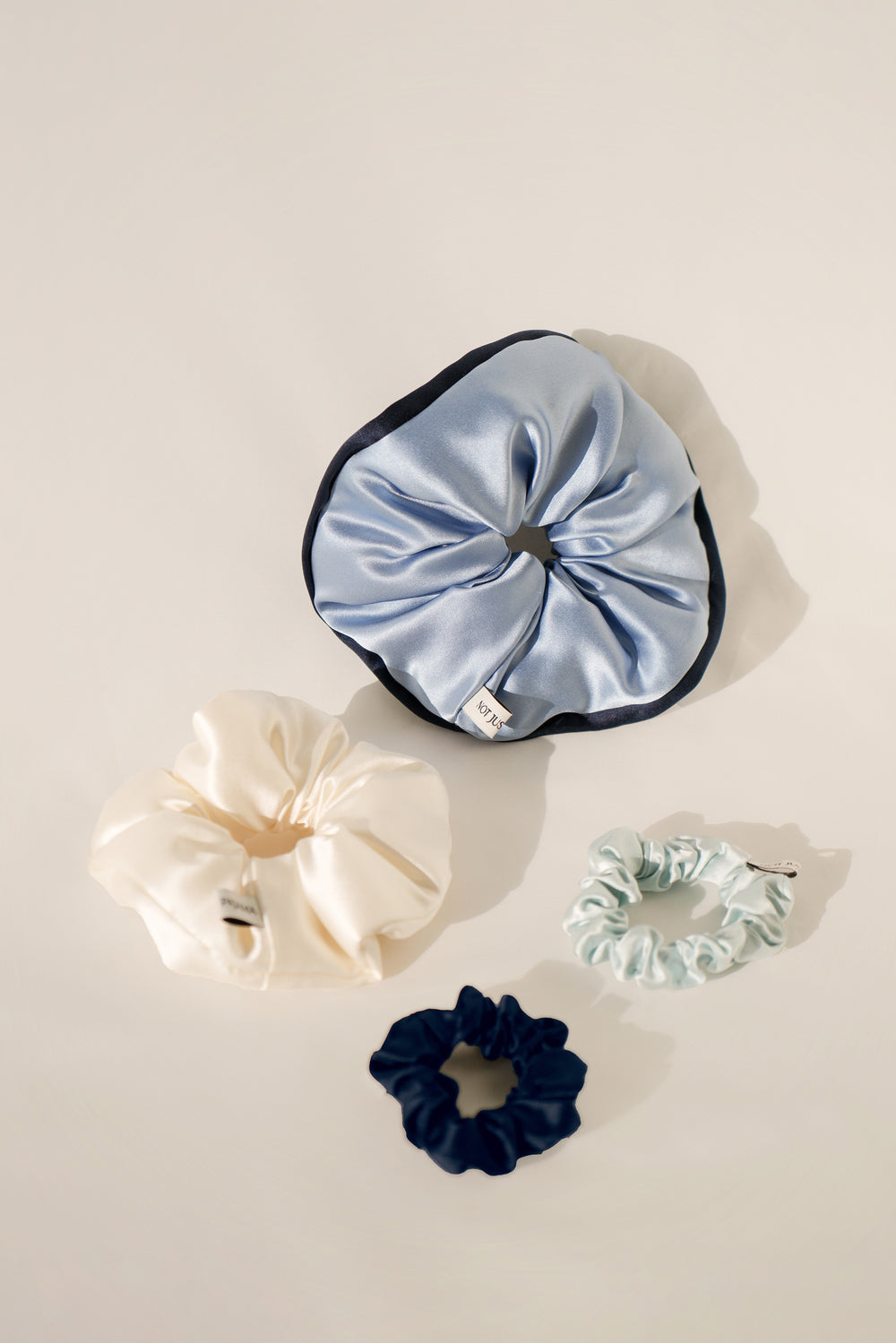 Little Joy Gift | Loop-Loop Silk Puffy Scrunchies Gift Box-GIFT BOX SET-Not Just Pajama