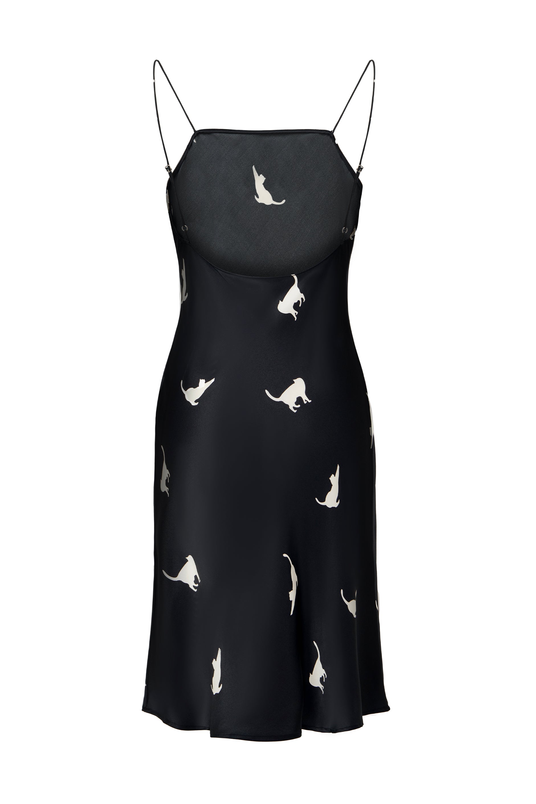 Cats Edition Silk Cami Slip Dress – Not Just Pajama