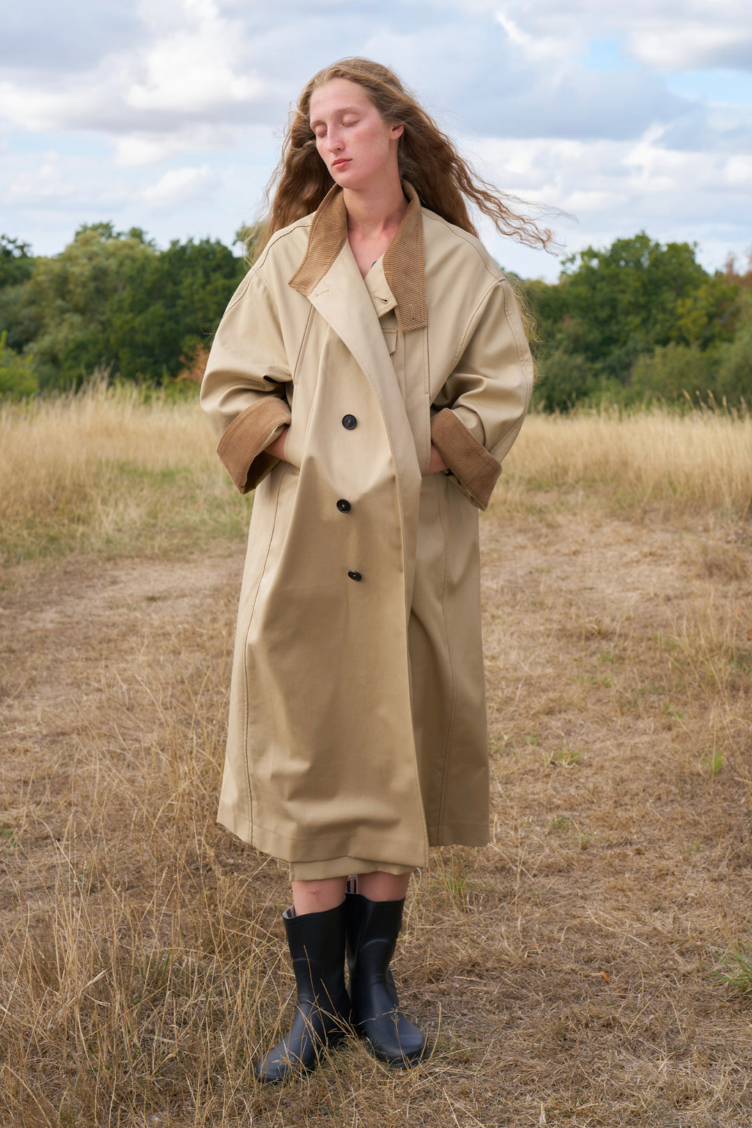 PAJA Farm Edit Amelia Four-Season Heavyweight Trench Coat - Unisex