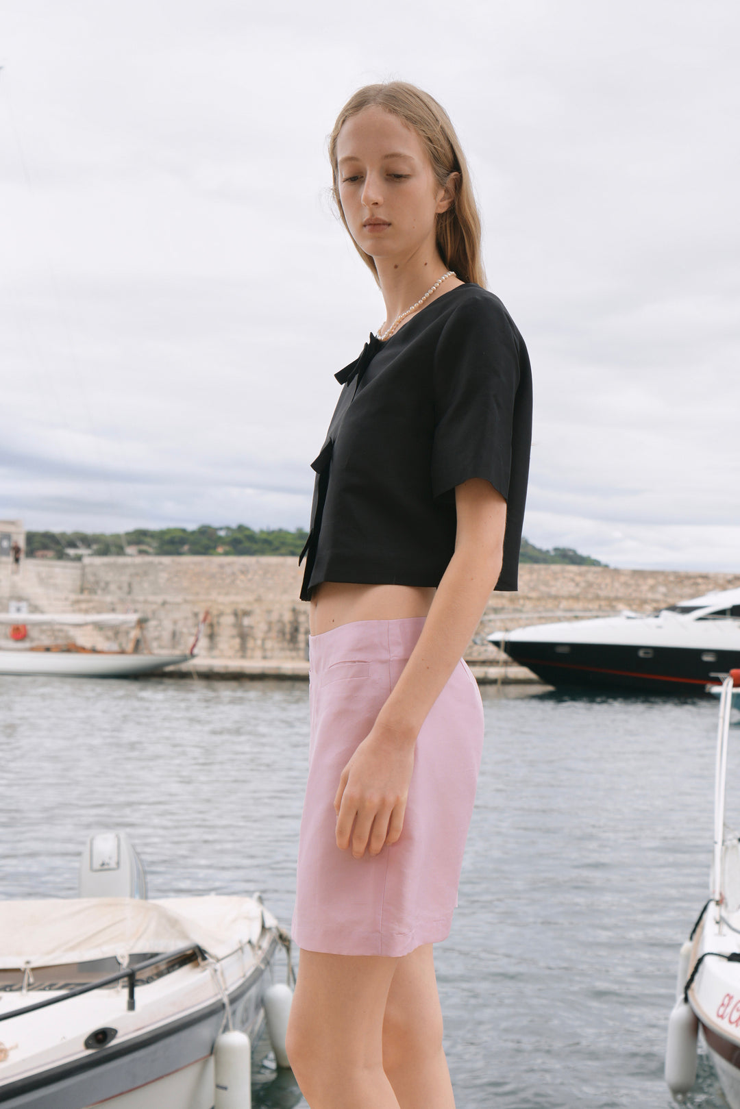 PAJA Berries Dupion Silk Mini Skirt - Pink