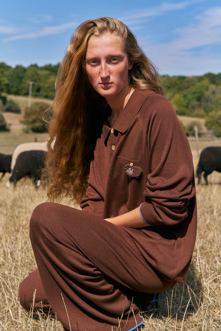 BUBU Collection Cashmere-Silk Blends Long Sleeve Unisex Knitwear