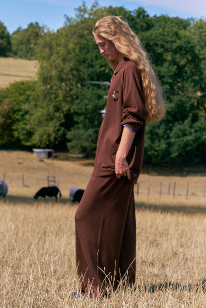 BUBU Collection Cashmere-Silk Blends Unisex Pants