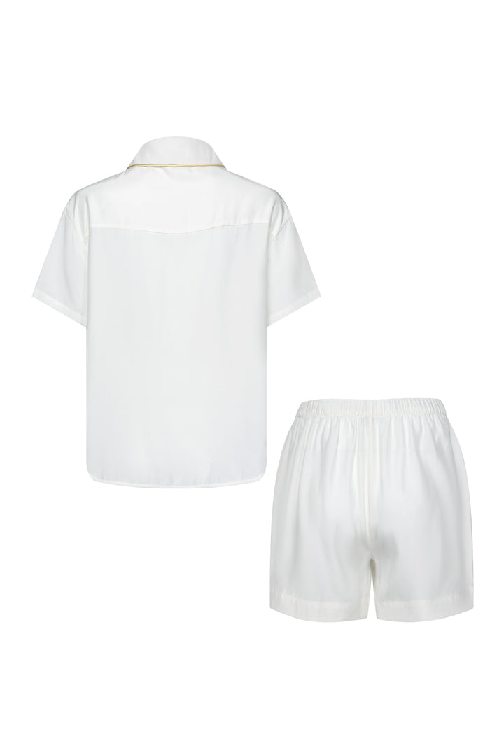 Gloss of Water | HydraSilk 22mm Luxe Hydration Short Pajamas Set