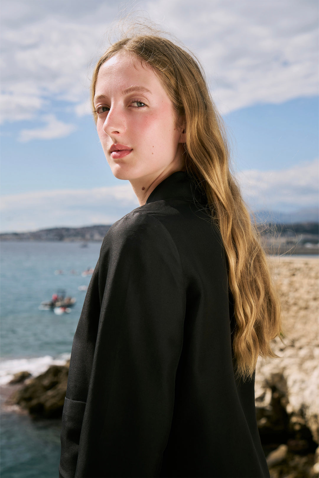 PAJA Berries Dupion Silk Women's Jacket - Midnight Black