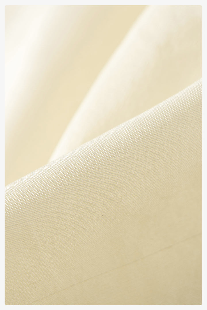 PAJA Berries Women's Dupion Silk V-Neck Vest - Beige