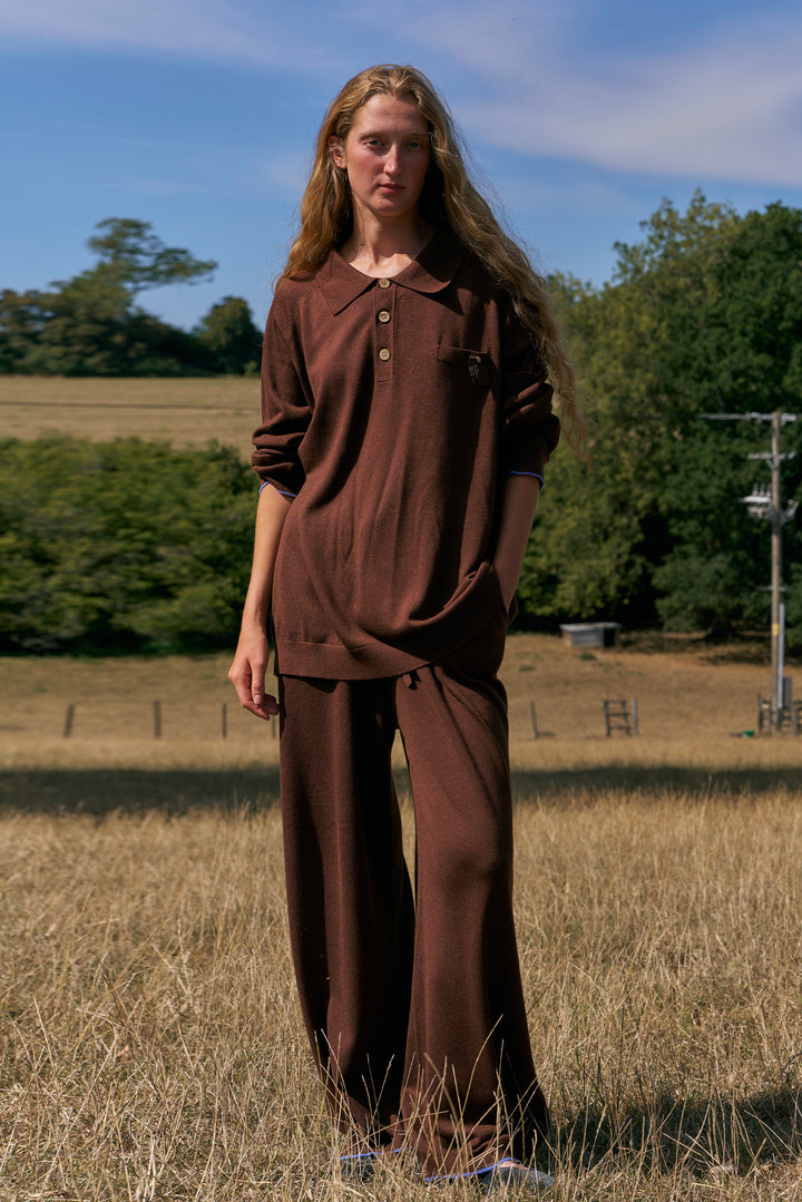 BUBU Collection Cashmere-Silk Blends Long Sleeve Unisex Knitwear