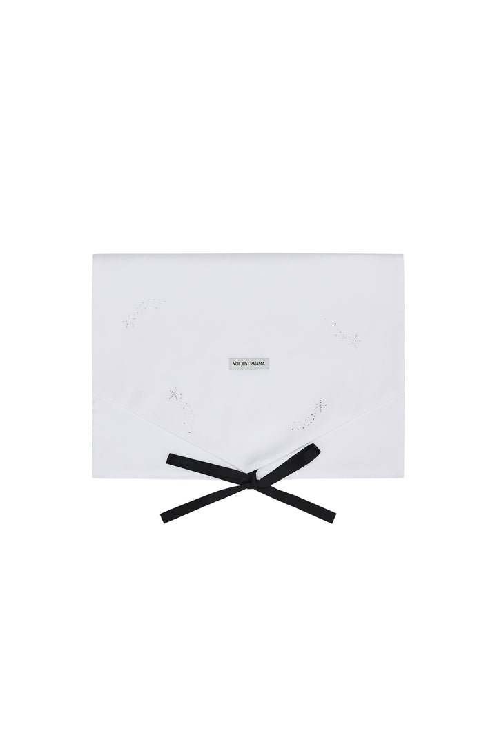 VEGA Collection White Silk Robe Matching Gift Set