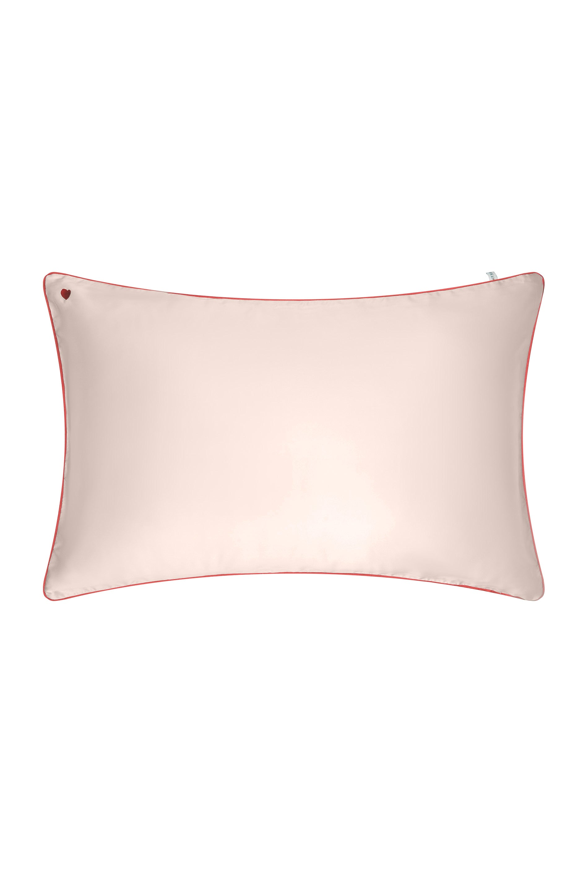 Cupid Heart Silk Pillowcase-Silk Pillowcase-Queen-Rose Pink-2311ZS232089-Not Just Pajama