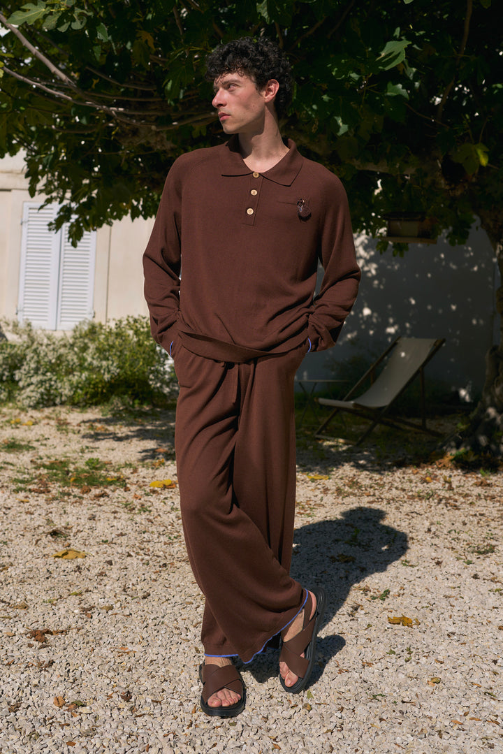 BUBU Collection Cashmere-Silk Blends Unisex Pants