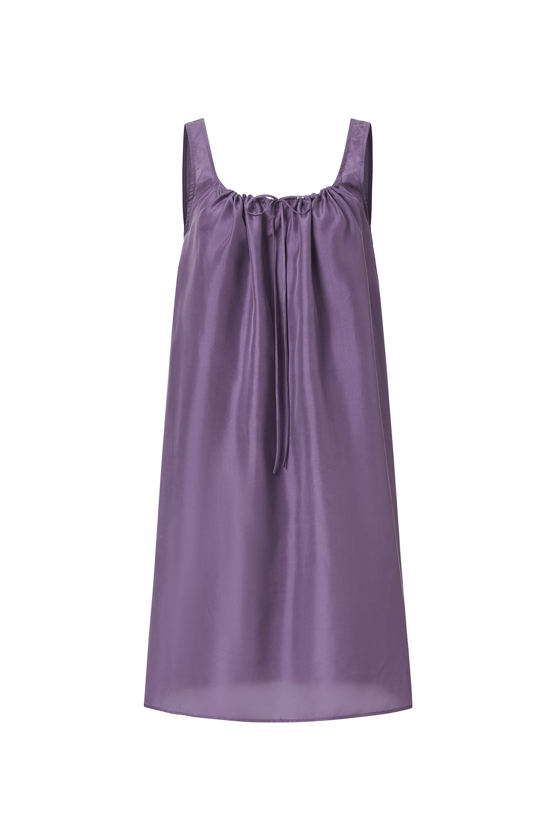 Holiday in Arles | Sandwashed Matte Silk Cami Dress, Purple / S Holiday in Arles | Sandwashed Matte Silk Cami Dress, Purple / S