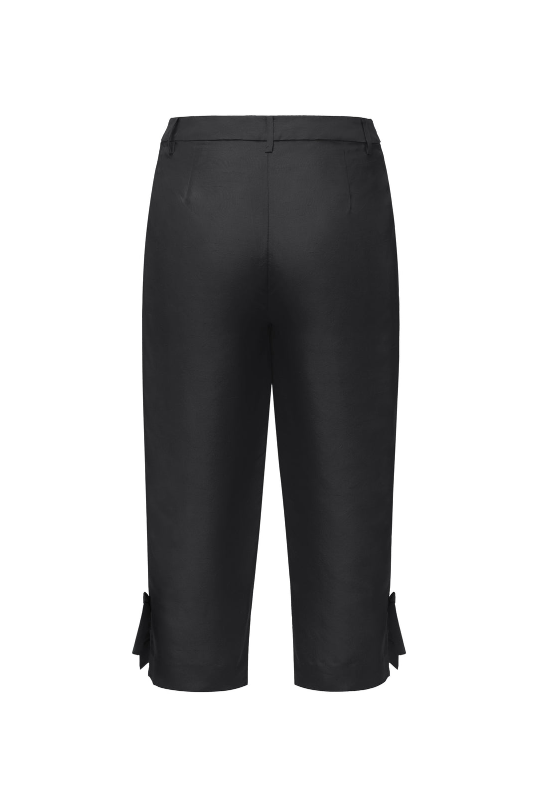 PAJA Berries Women's Dupion Silk Capri Pant - Black