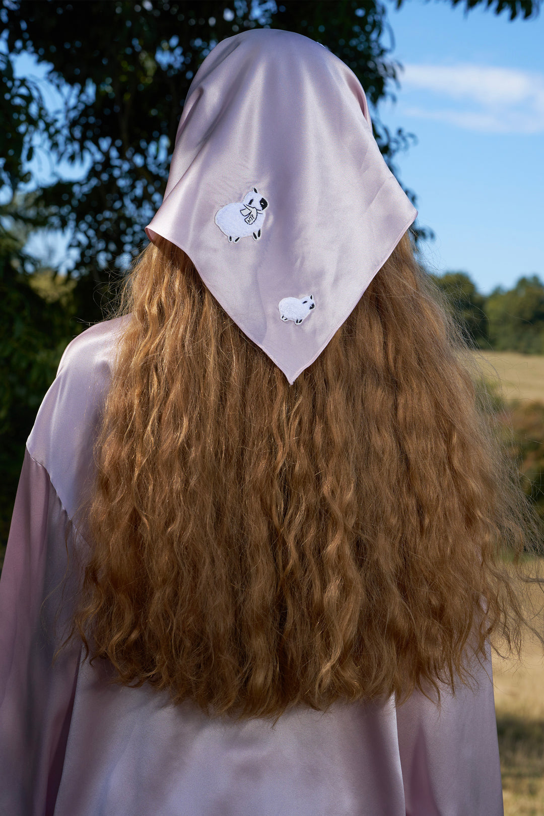 BUBU Collection Silk Triangular Bandage