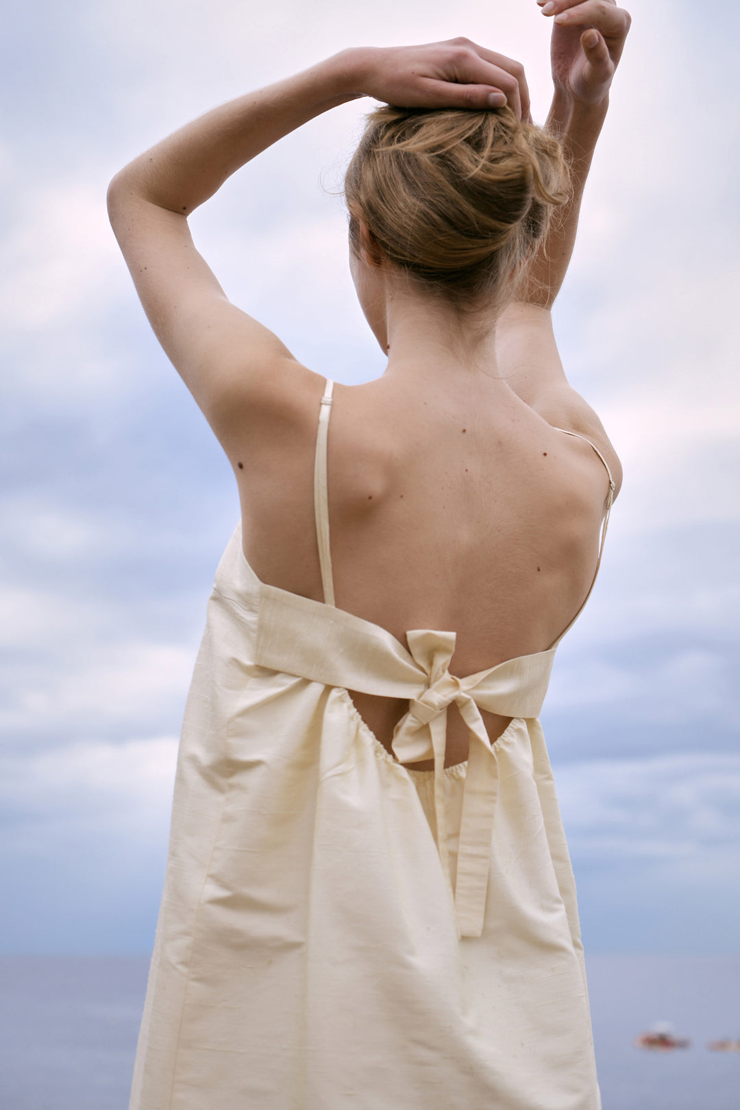 PAJA Berries Women's Dupion Silk Maxi Dress - Corn Yellow