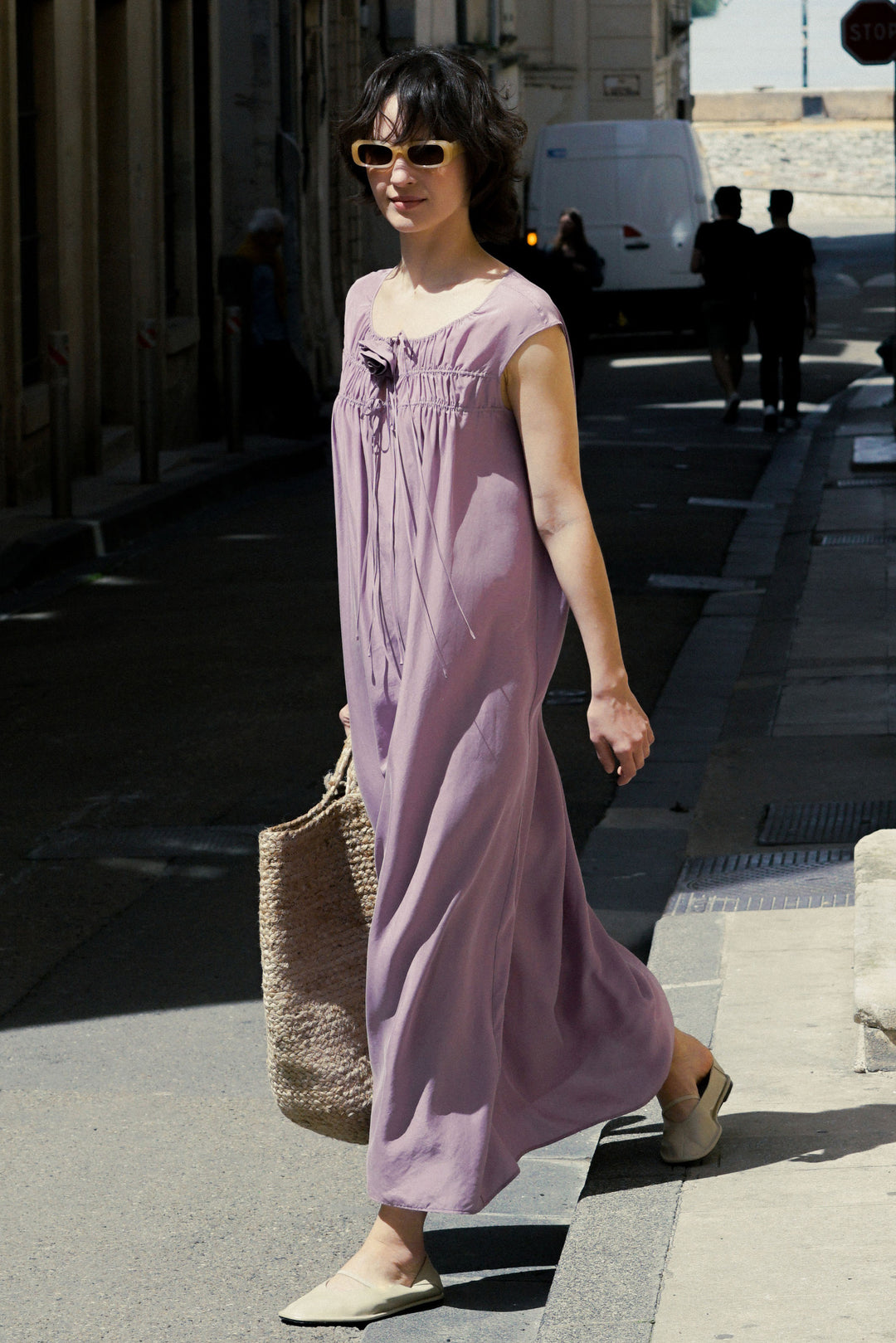 sandwashed silk dress Yeaggy Ayla Sand-Washed Silk Charmeuse Slip Dress | 8 Colors