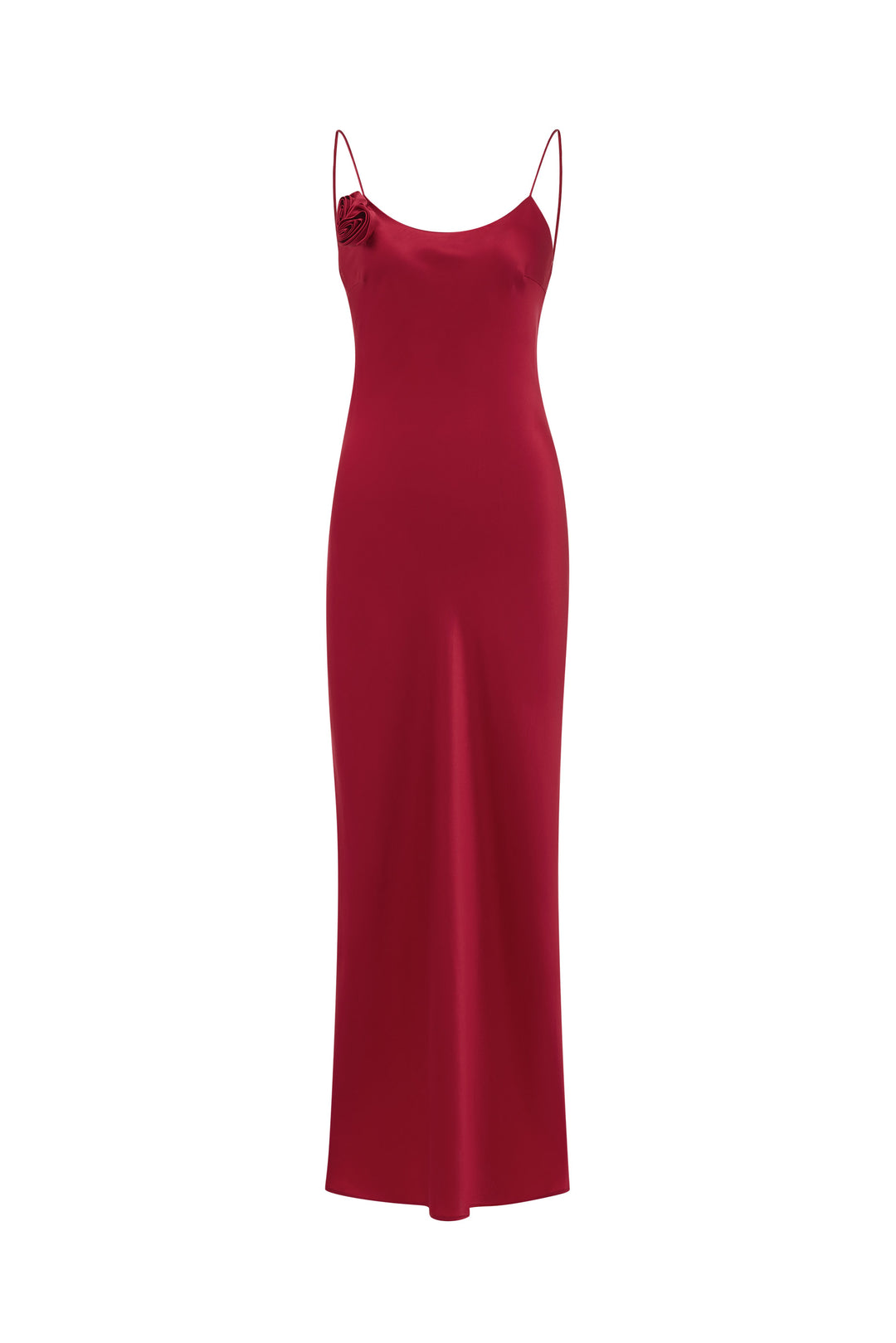 Tuscan Bloom Silk Slip Dress for Brides, Evening Gowns, and Special Occasions, Red / XL Tuscan Bloom Silk Slip Dress for Brides, Evening Gowns, and Special Occasions, Red / XL
