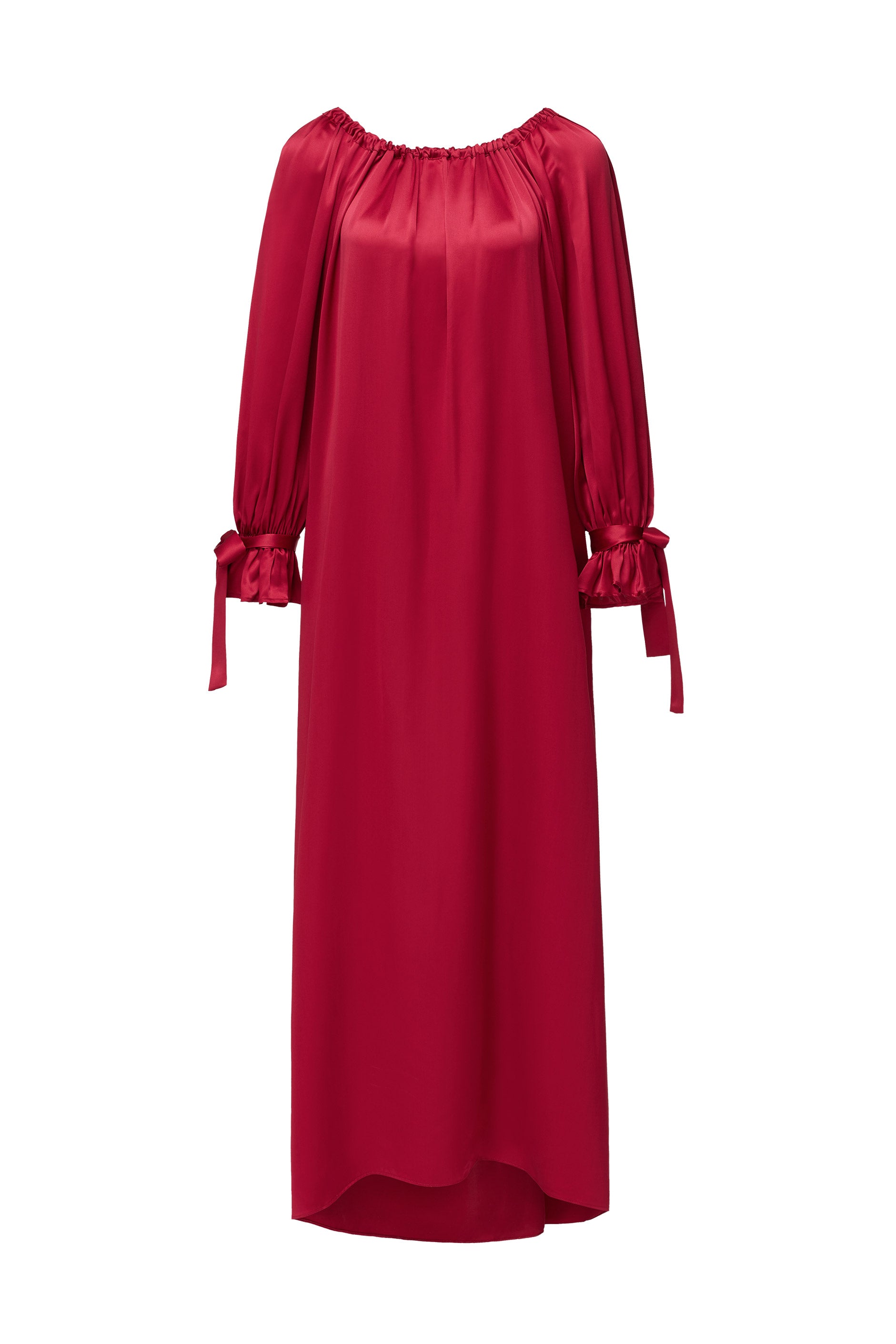 Multilayer Robe Tuscan Sun Bridal Silk Train Robe – Luxurious Double-Layer Silk Robe ...