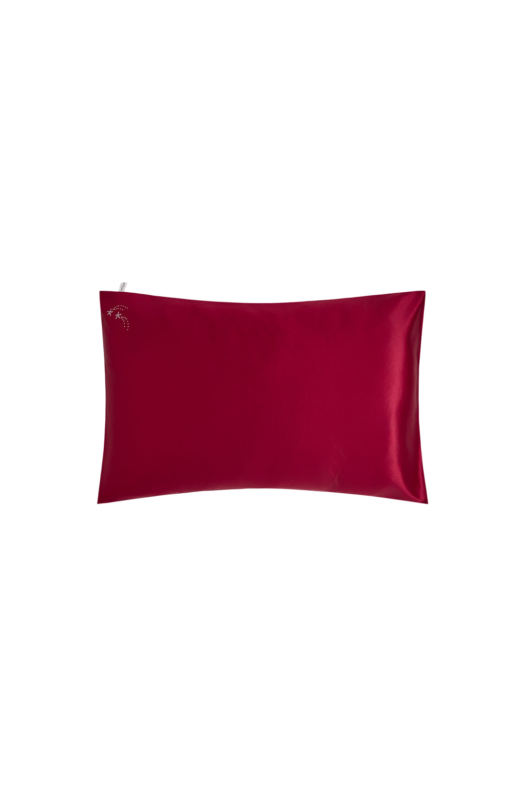 VEGA 22mm Mulberry Silk Crystal Pillowcase-Silk Pillowcase-Burgundy-One size-NJP25140-Not Just Pajama