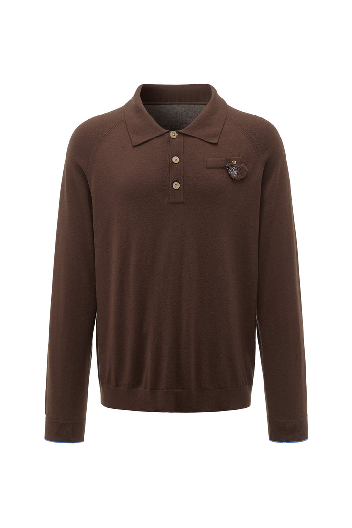 BUBU Collection Cashmere-Silk Blends Long Sleeve Unisex Knitwear