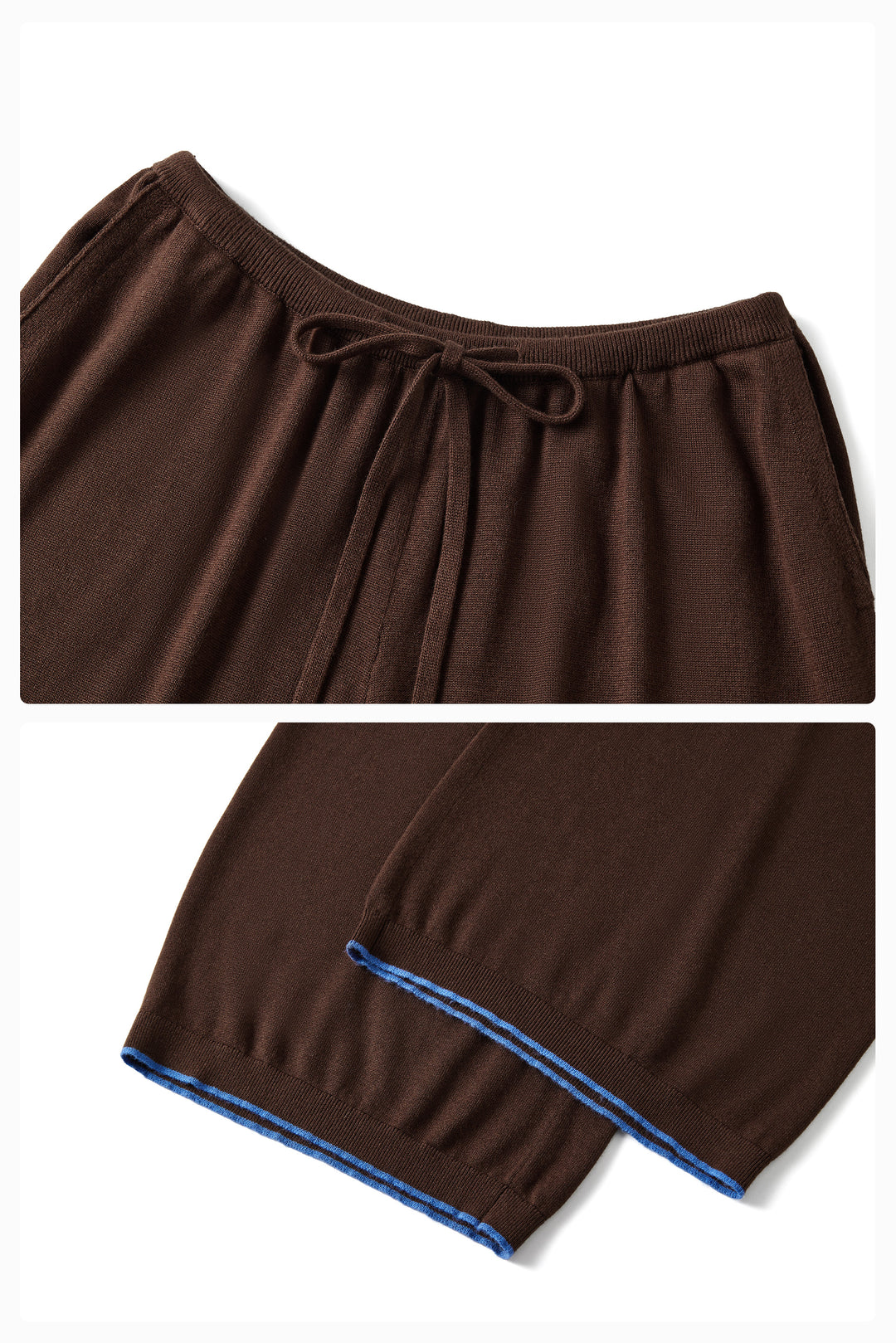 BUBU Collection Cashmere-Silk Blends Unisex Pants