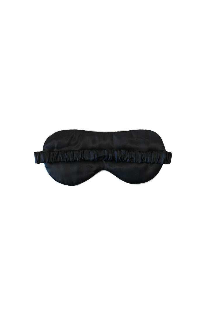 BUBU Collection Silk Sleeping Eyes Mask - Black