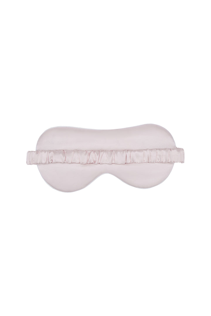 BUBU Collection Silk Sleeping Eyes Mask - Pink / Black