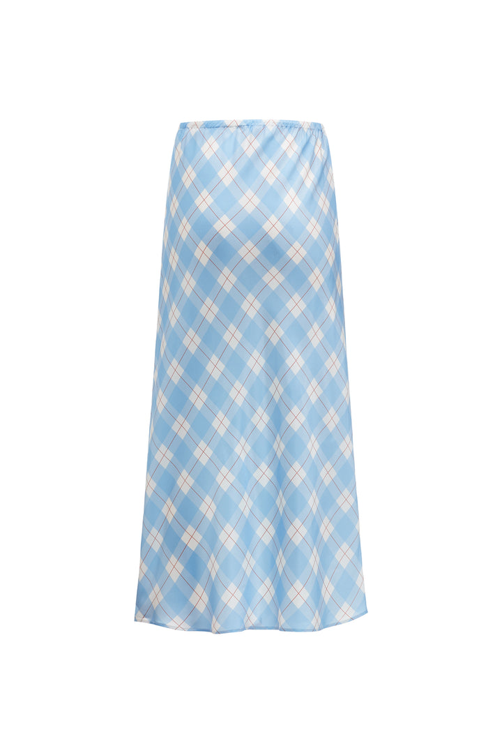 Kiki Cat 22 Momme Mulberry Silk Bias Midi Skirt in 100% mulberry silk by Not Just Pajama - image 16