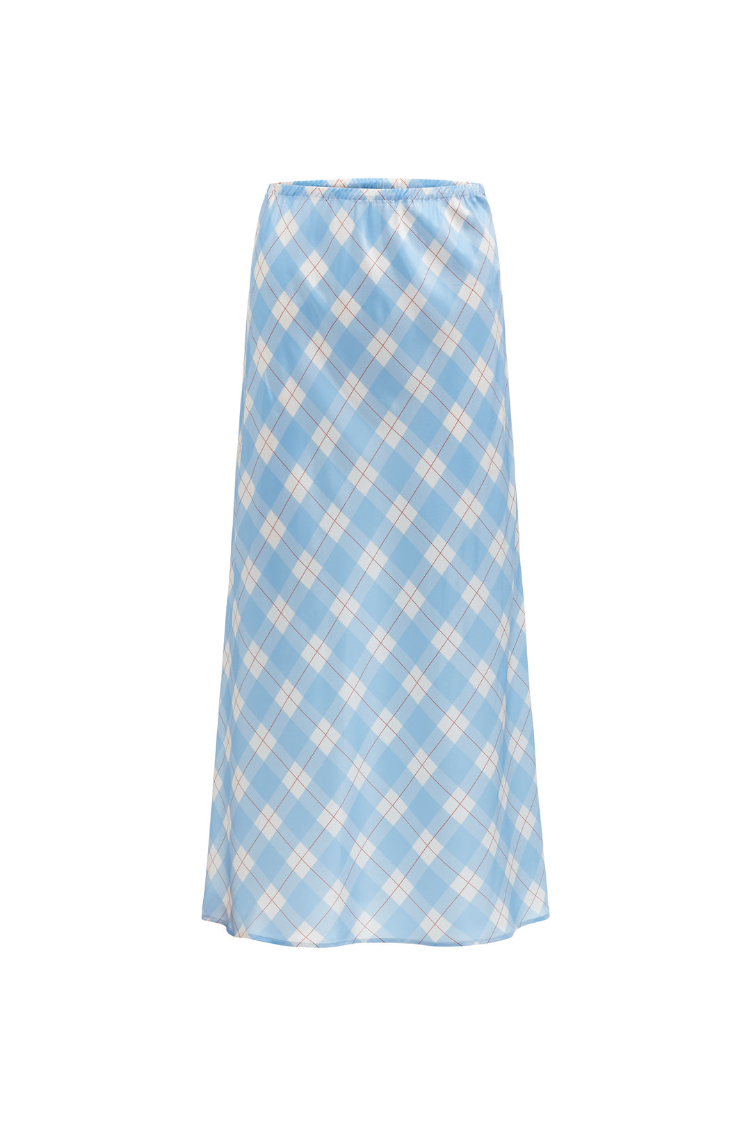 Kiki Cat 22 Momme Mulberry Silk Bias Midi Skirt in 100% mulberry silk by Not Just Pajama - image 11