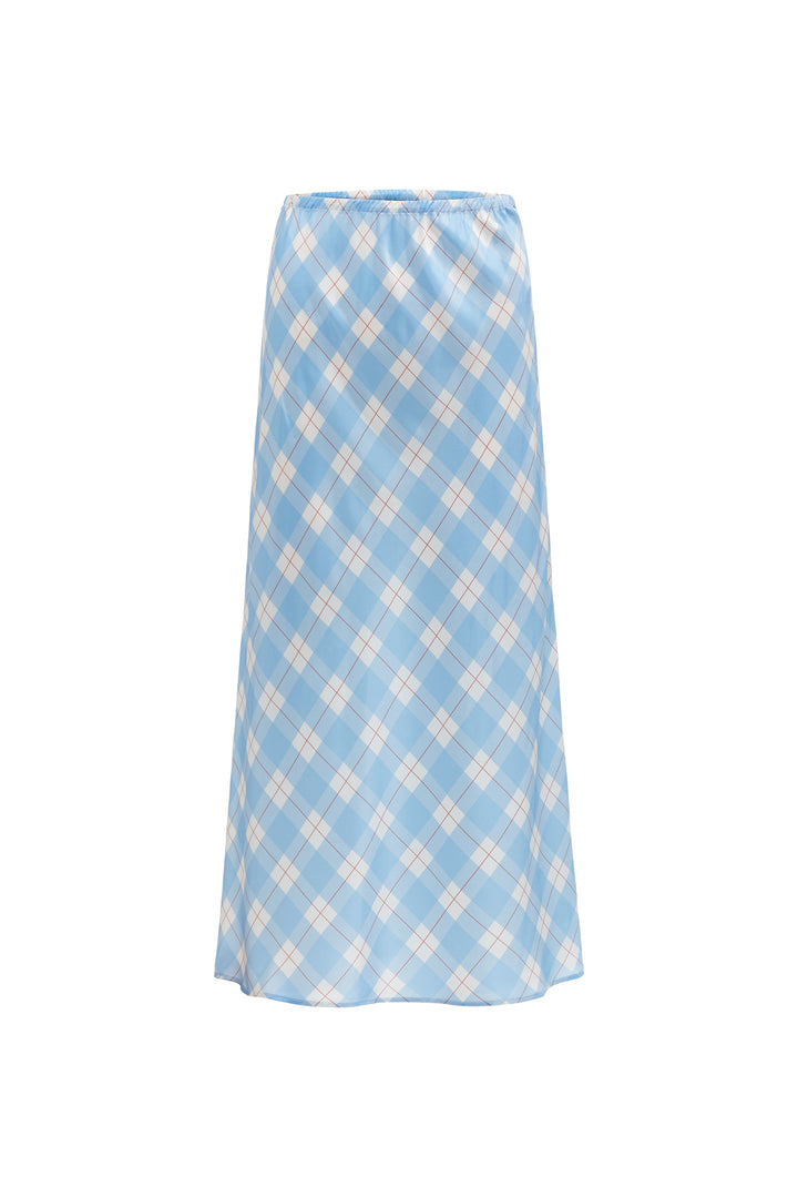 Kiki Cat 22 Momme Mulberry Silk Bias Midi Skirt in 100% mulberry silk by Not Just Pajama - image 11