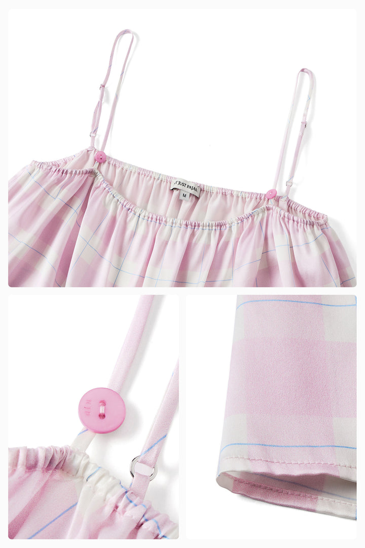 Kiki and Milo Cat 22 Momme Mulberry Silk Couple Resort Pajama Set in 100% mulberry silk by Not Just Pajama - image 13