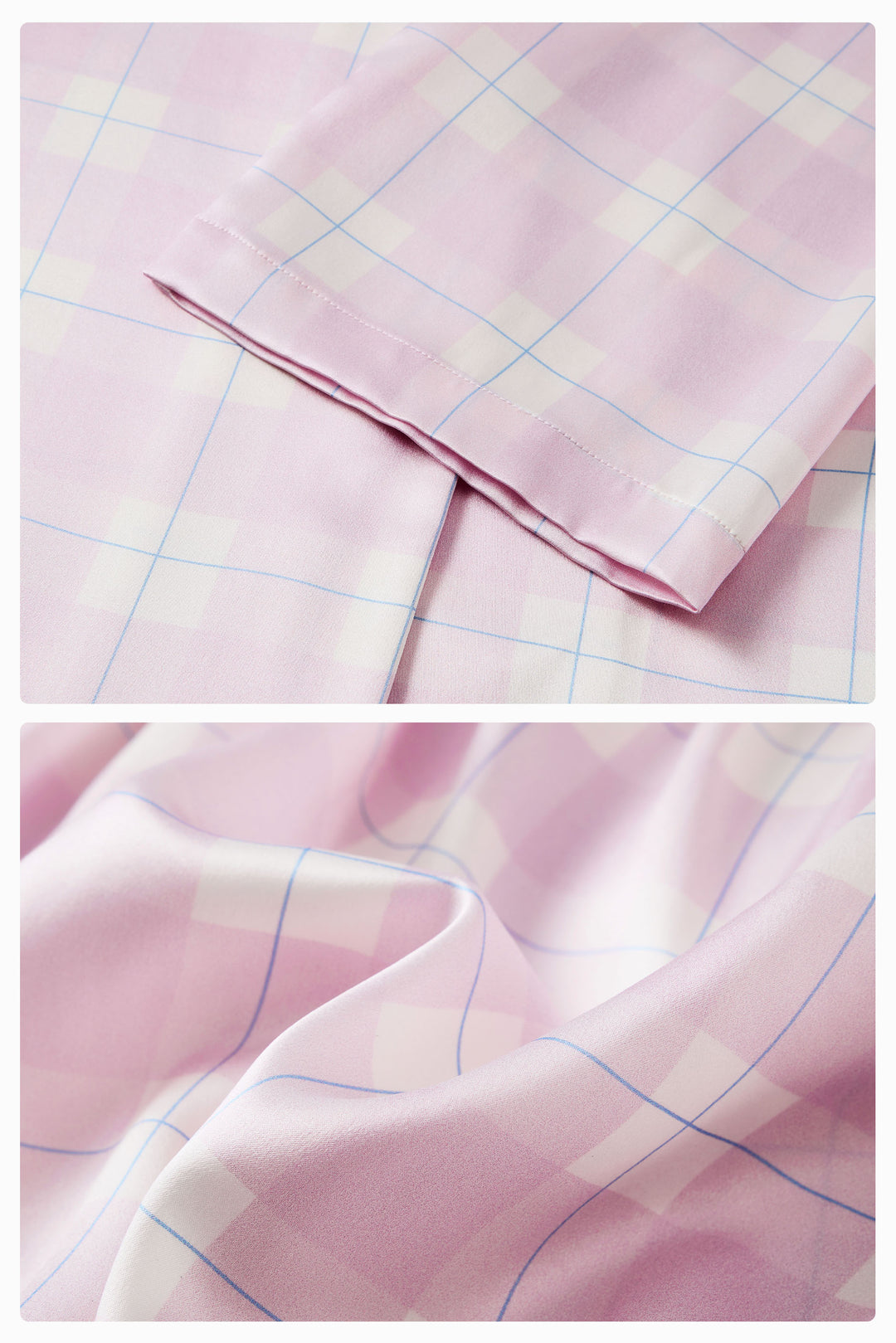 Kiki and Milo Cat 22 Momme Mulberry Silk Couple Pajama Set