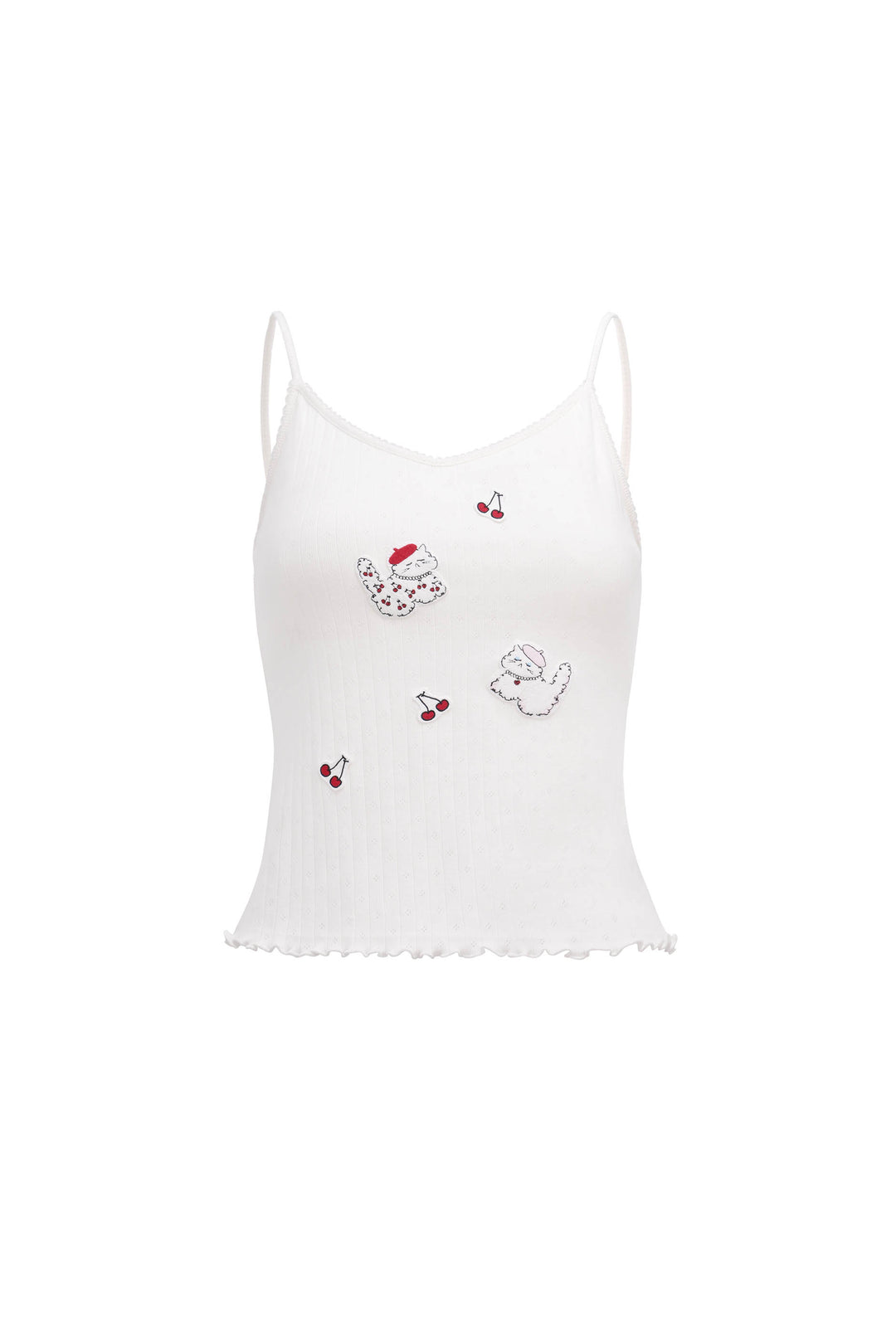 Pearl Kiki Cat Wool Silk Knit Lounge Separates