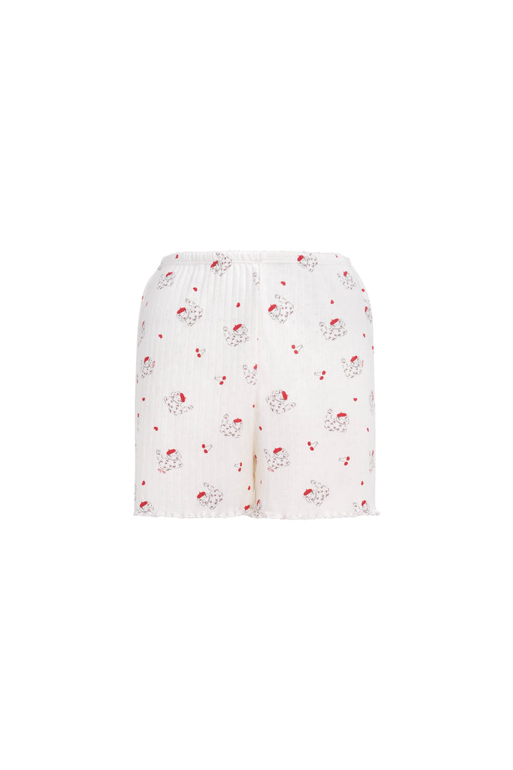 Pearl Kiki Cat Wool Silk Knit Lounge Separates