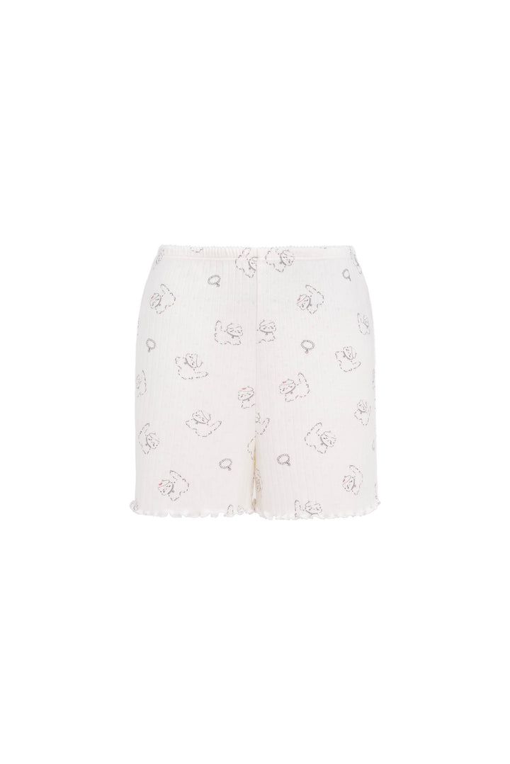 Pearl Kiki Cat Wool Silk Knit Lounge Separates