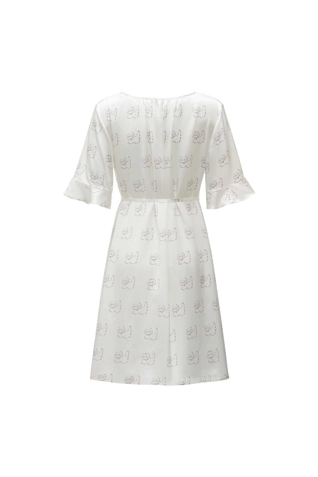 Kiki Pearl Cat 22 Momme Silk Nightdress