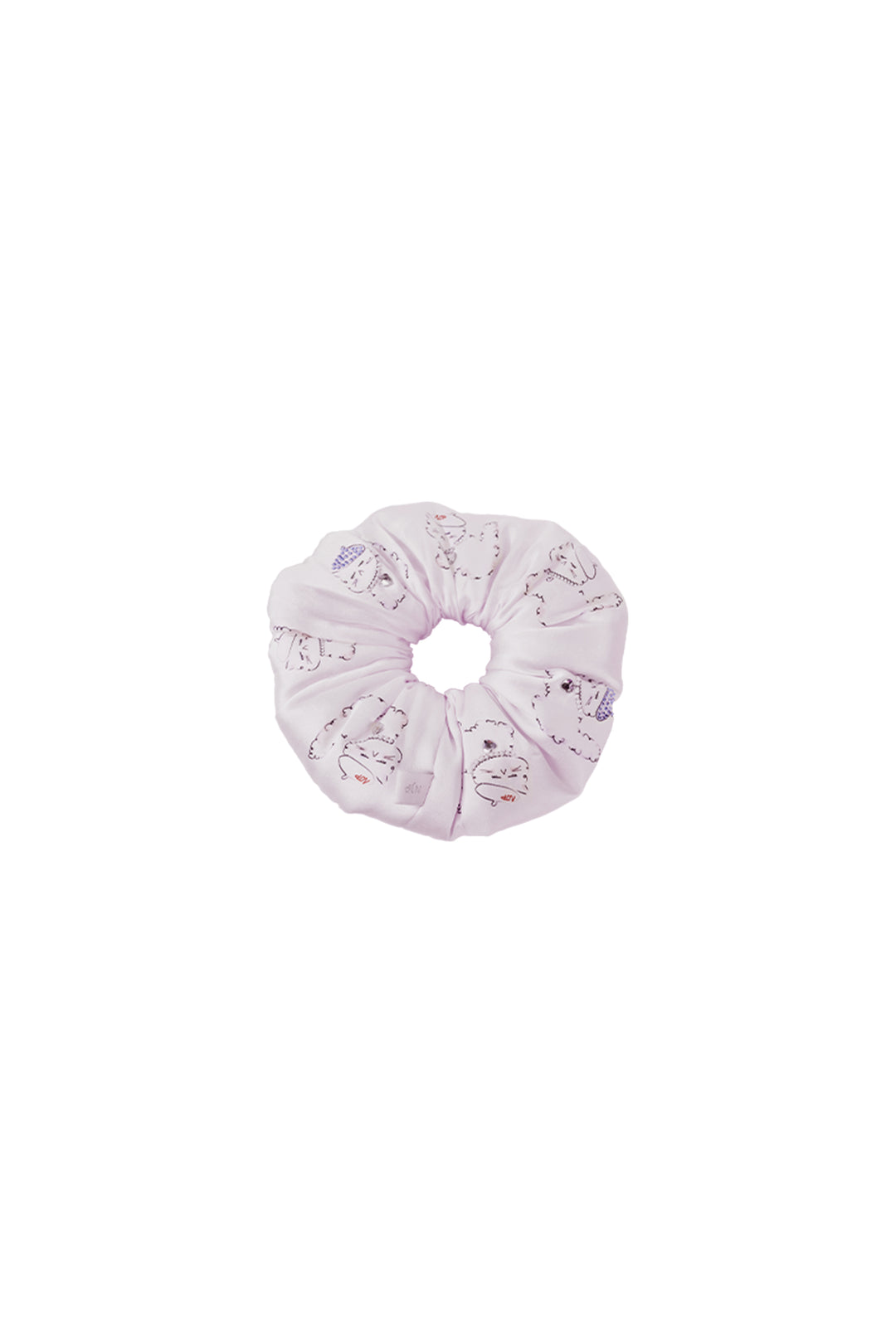 Kiki Cat 22 Momme Silk Scrunchie