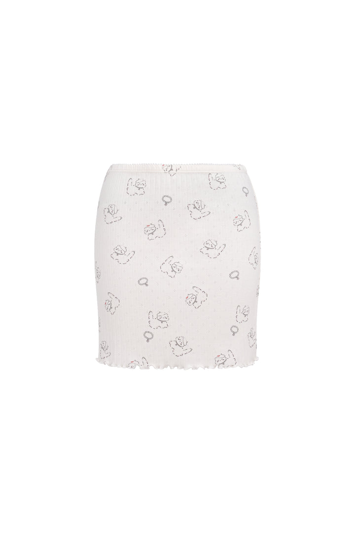 Pearl Kiki Cat Wool Silk Knit Lounge Separates